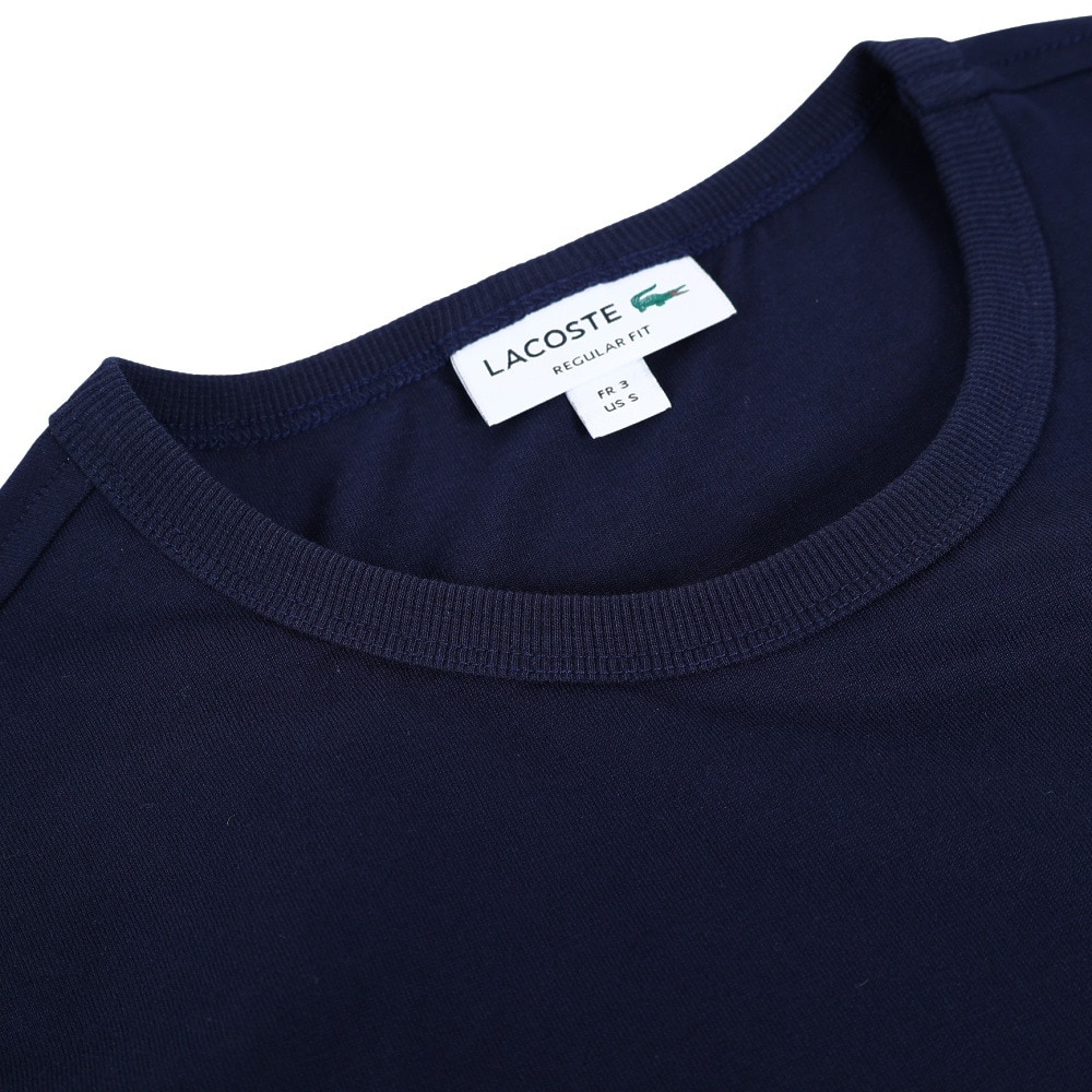 ラコステ（LACOSTE）（メンズ）レギュラーフィット クロコエンブレムクルーネックポケットTシャツ TH5846L-166