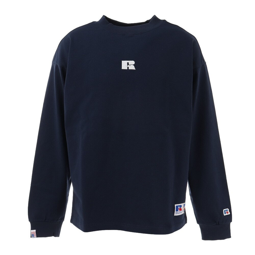  PRO USA ロングスリーブ Tシャツ モックネック RBM21S0001 NVY ヘビーウェイト プロコットン 長袖Tシャツ