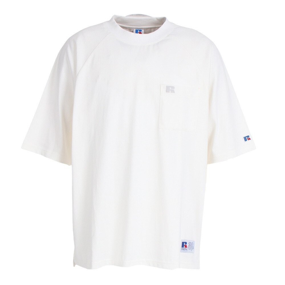  半袖ポケットTシャツ RBM21S0007 WHT