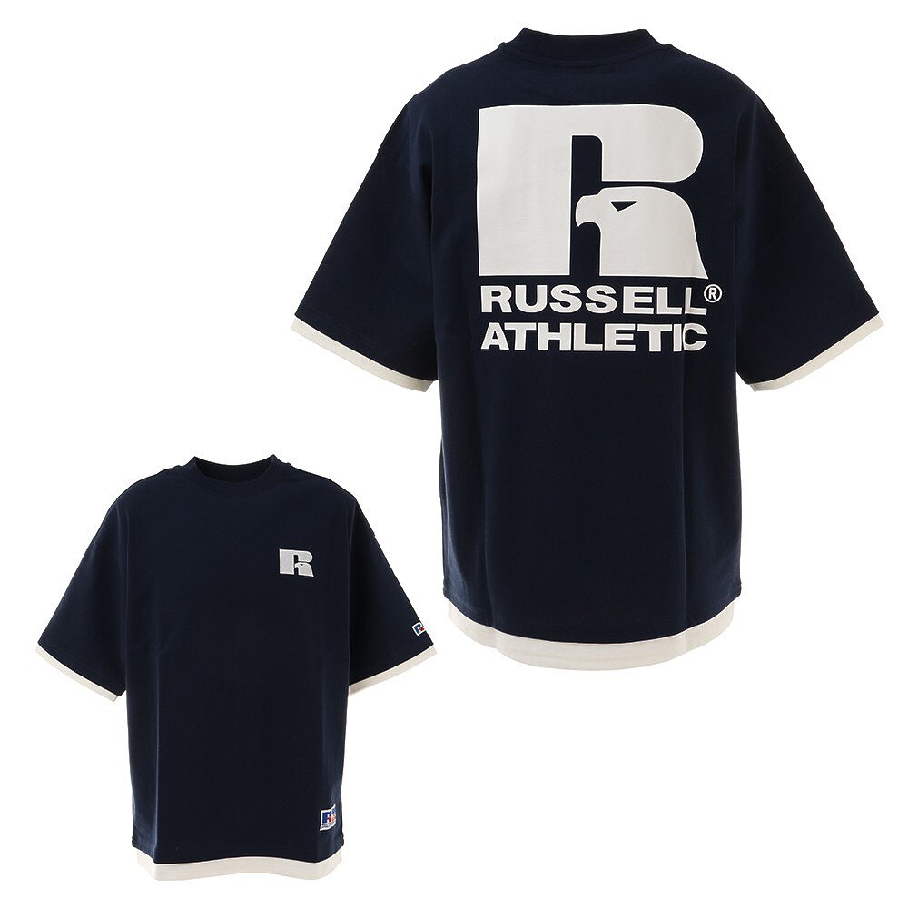  PRO USA ショートスリーブTシャツ FL RBM21S0009 NVY ヘビーウェイト プロコットン 半袖Tシャツ