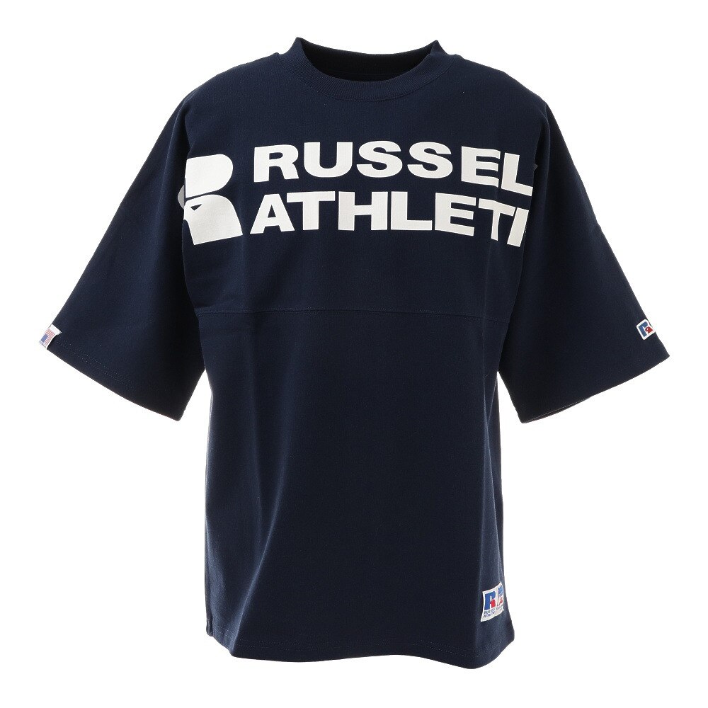  PRO USA ショートスリーブTシャツ FRロゴ RBM21S0010 NVY ヘビーウェイト プロコットン 半袖Tシャツ
