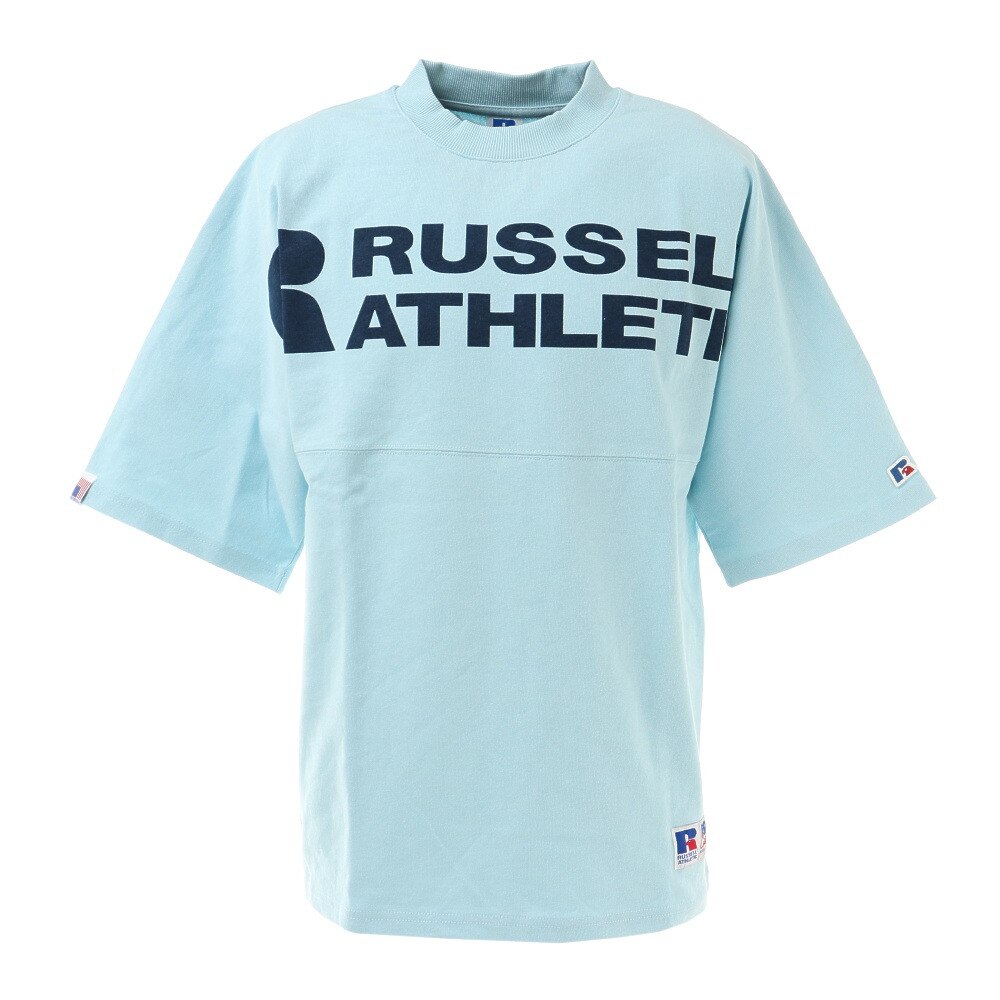  PRO USA ショートスリーブTシャツ FRロゴ RBM21S0010 SAX ヘビーウェイト プロコットン 半袖Tシャツ
