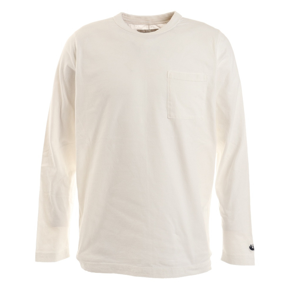  SUPIMA 長袖Tシャツ 881EK1FQ6283 WHT