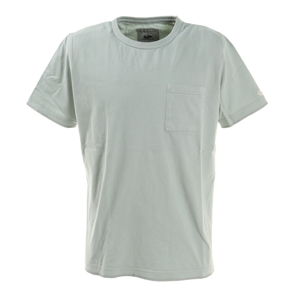  SUPIMA クルーネック 半袖Tシャツ 881EK1FQ6296 GRN
