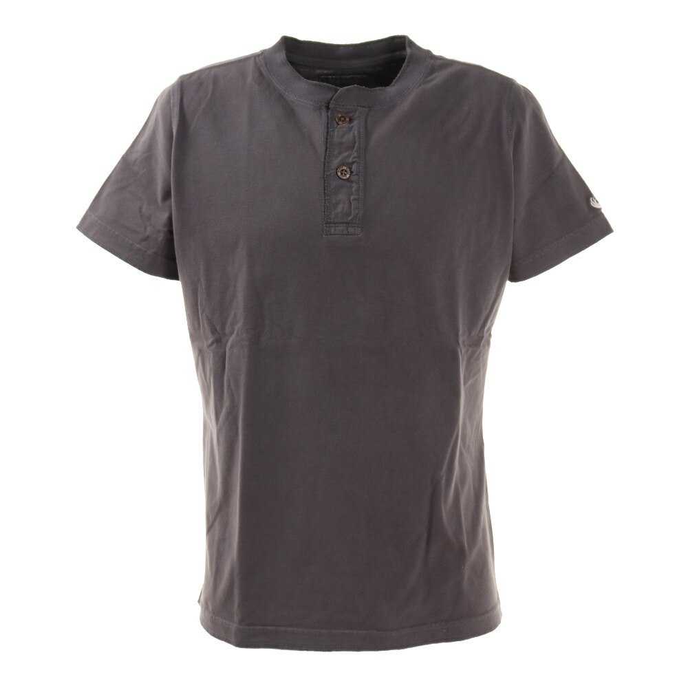  SUPIMA ヘンリーネック 半袖Tシャツ 881EK1FQ6297 CGRY