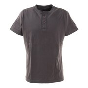 エルケクス（ELKEX）（メンズ）SUPIMA ヘンリーネック 半袖Tシャツ 881EK1FQ6297 CGRY