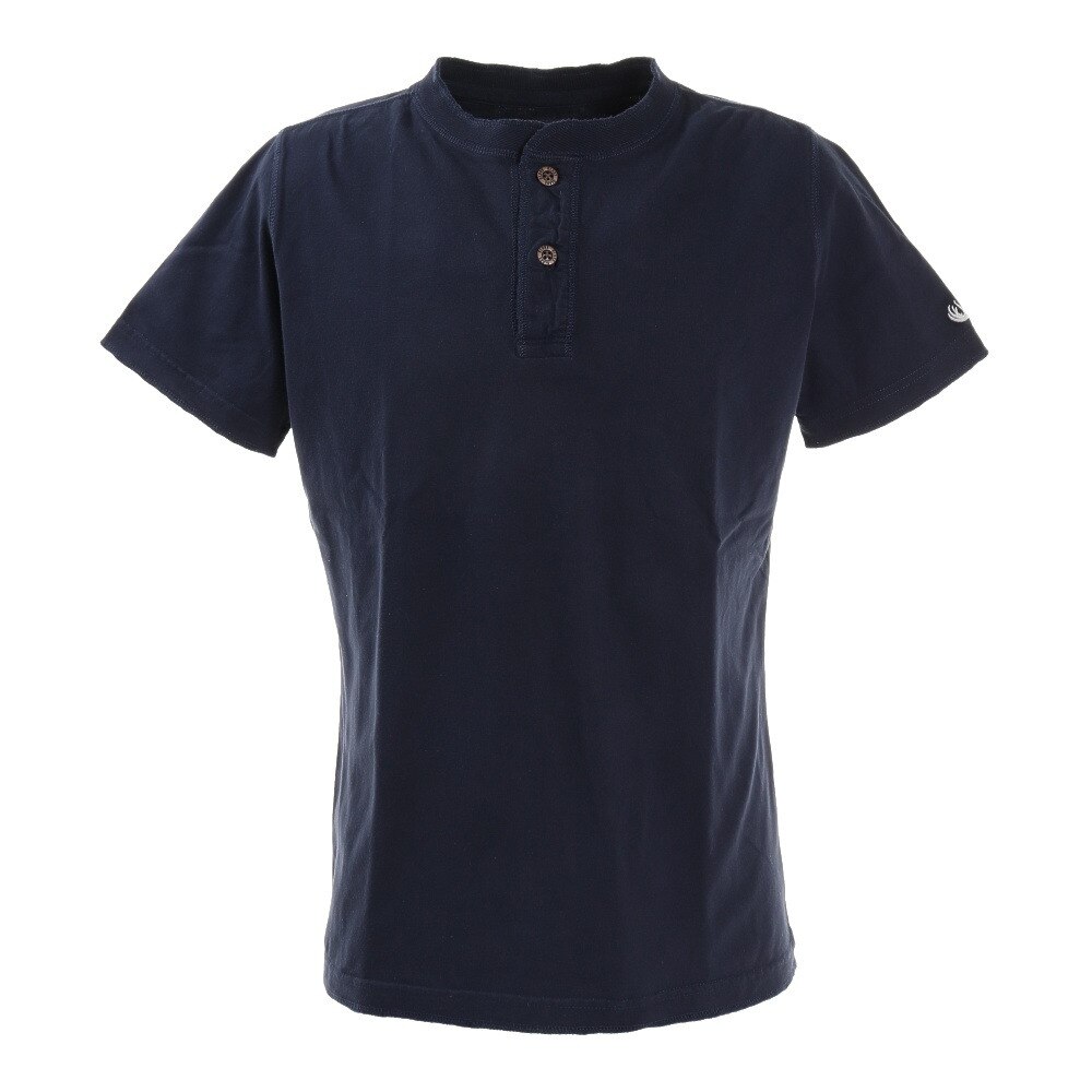  SUPIMA ヘンリーネック 半袖Tシャツ 881EK1FQ6297 NVY