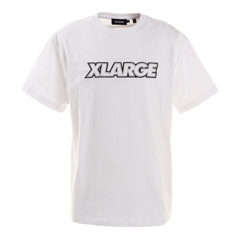  半袖Tシャツ STANDARD LOGO 101211011020 WHT