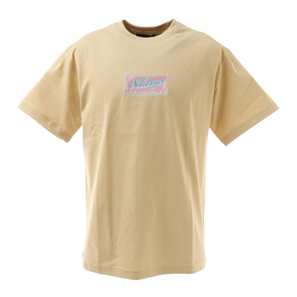 ショートスリーブ Tシャツ XLARGE SIGN 101211011036 BEG
