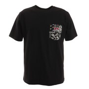 ベンデイビス（BEN DAVIS）（メンズ）Tシャツ メンズ 半袖 バンダナ ポケットTシャツ 1580003-BLK