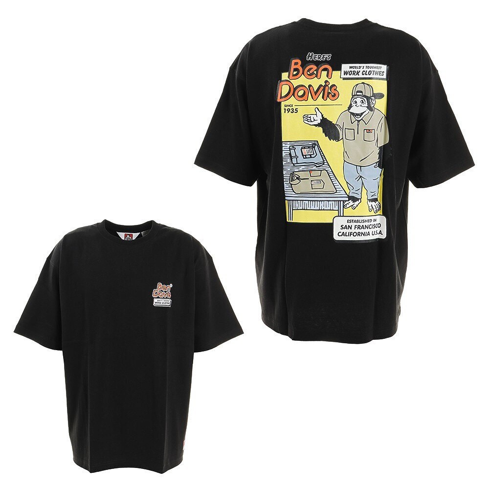  HERES BIG Tシャツ 1580015-BLK