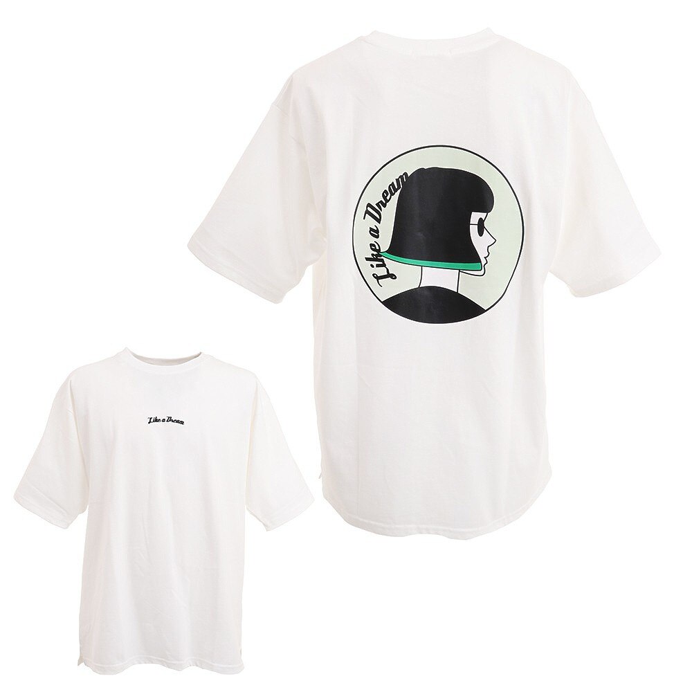  プリント半袖Tシャツ 1551027-OFF
