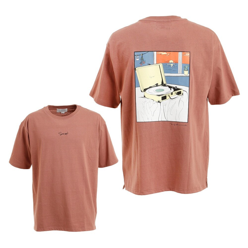  プリントTシャツ 1551027-PNK