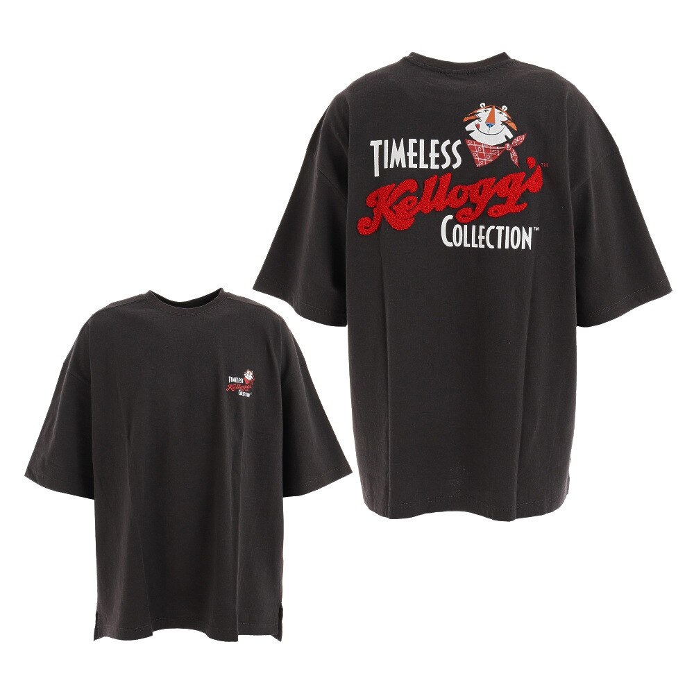  KG 相良刺しゅうオーバーTシャツ 1515013-02 CHA
