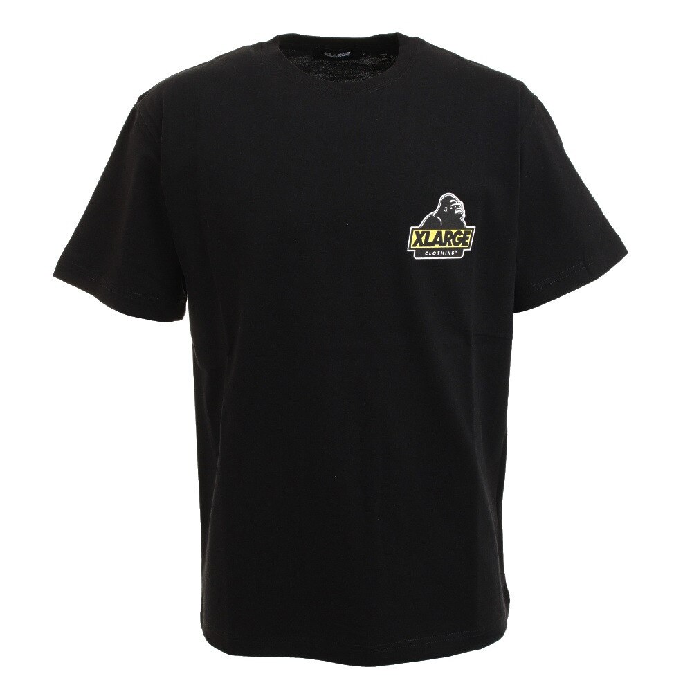  半袖Ｔシャツ SLANTED OG 101212011001-BLACK