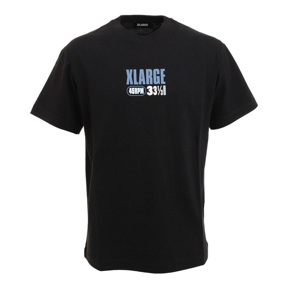  半袖Ｔシャツ RECORD 101212011017-BLACK
