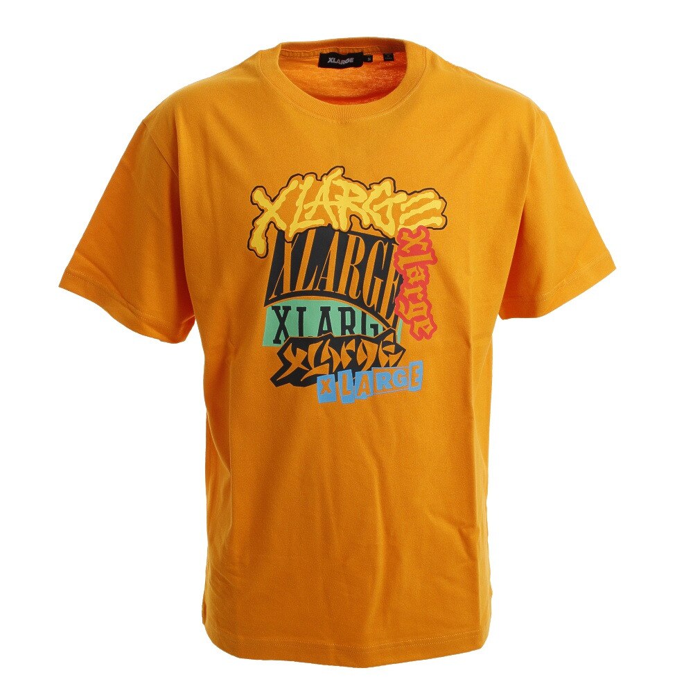  半袖Tシャツ STICKER BOMB 101212011019-ORANGE