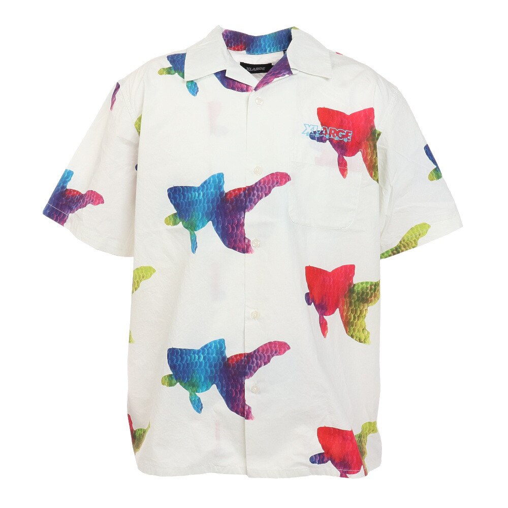  半袖シャツ KINGYO SHIRT 101212014009-WHITE