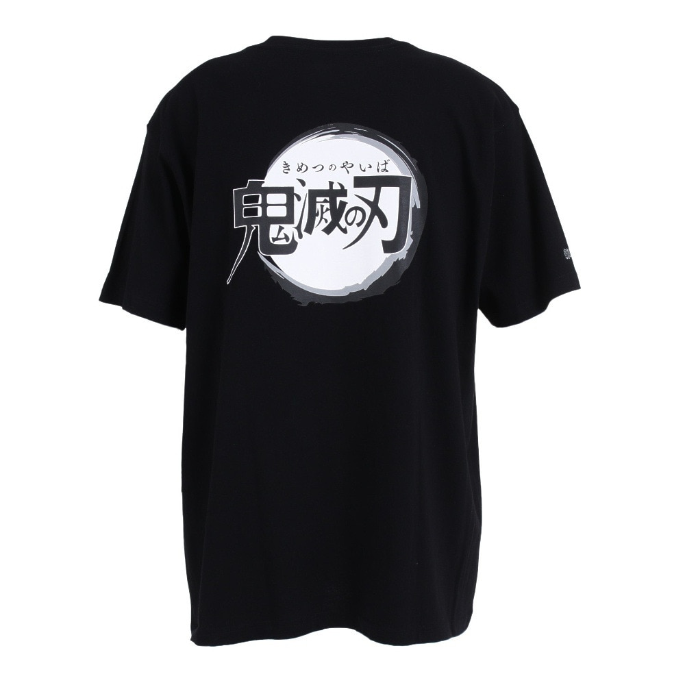 ニューエラ ニューエラ New Era メンズ 半袖 コットン Tシャツ 鬼滅の刃 タイトルロゴ ブラック スポーツ用品はスーパースポーツゼビオ