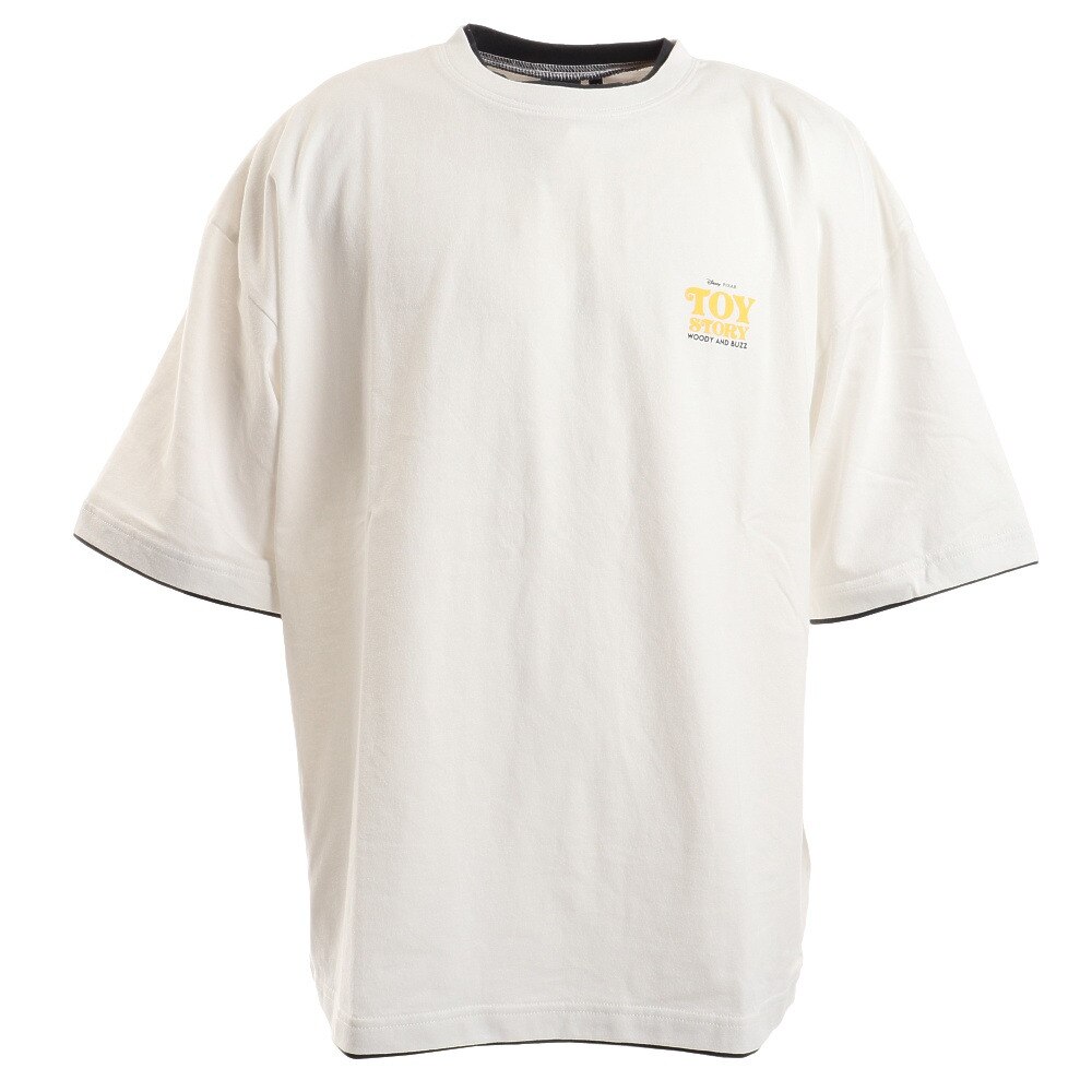  トイストーリー フェイクレイヤードTシャツ 1515038-07 WHT