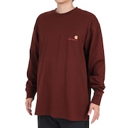 カーハート（CARHARTT）（メンズ）長袖 AMERICAN SCRIPT Tシャツ I0299550EGXX21F