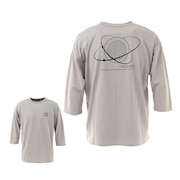 ザ・ワープ・バイ・エネーレ(The Warp By Ennerre)(メンズ)3/4スリーブ メッシュTシャツ WB3LJB01 GRY