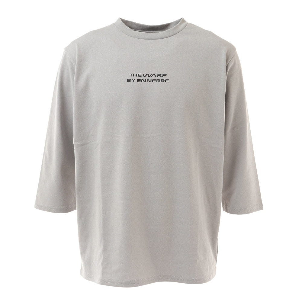 ザ・ワープ・バイ・エネーレ（The Warp By Ennerre）（メンズ）3/4スリーブ グラフィックTシャツ WB3LJB02 GRY