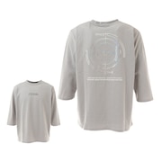 ザ・ワープ・バイ・エネーレ（The Warp By Ennerre）（メンズ）3/4スリーブ グラフィックTシャツ WB3LJB02 GRY
