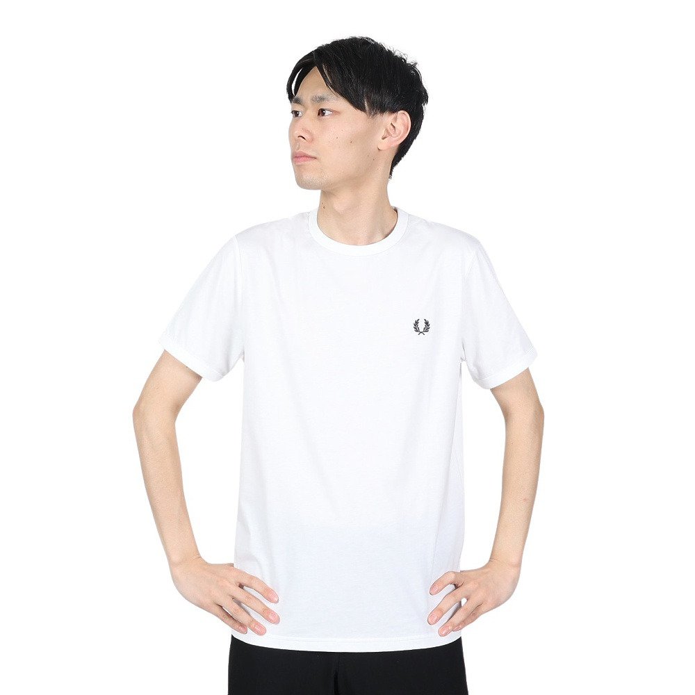 フレッドペリー（FRED PERRY）（メンズ）Ringer Tシャツ M3519-100 22SS