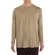 (メンズ)長袖Tシャツ メンズ メリノウール クルーネック EKM1FA3120 ウール100%