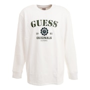 GUESS(メンズ)Originals Logo 長袖Tシャツ M1BI39KAGP0G011