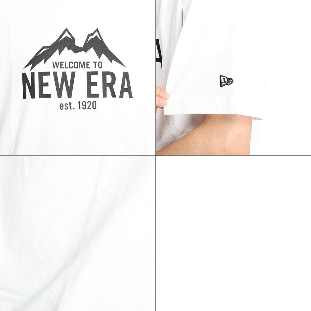 ニューエラ（NEW ERA）（メンズ）半袖 USコットンTシャツ マウンテン 13061526