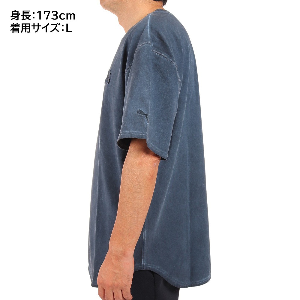 プーマ（PUMA）（メンズ）SUPER ワッペンTシャツ 671096 42 BGRY★★★