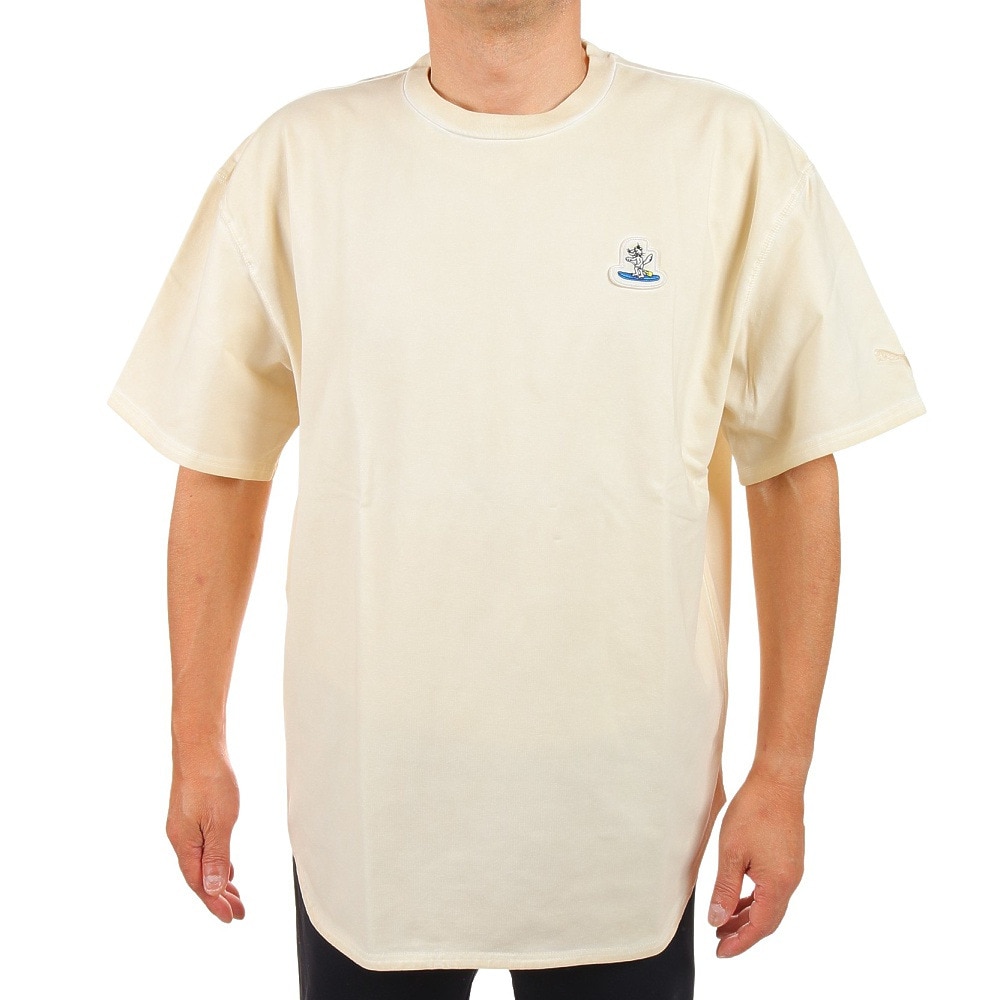 プーマ（PUMA）（メンズ）SUPER ワッペンTシャツ 671096 65 OWHT