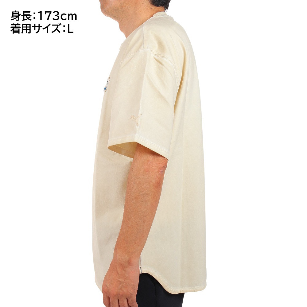 プーマ（PUMA）（メンズ）SUPER ワッペンTシャツ 671096 65 OWHT