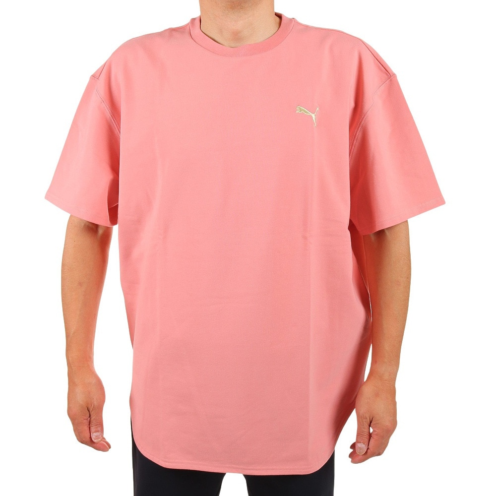プーマ（PUMA）（メンズ）半袖Tシャツ メンズ SUPER PUMA Tシャツ 671097 24 PNK スポーツ用品はスーパースポーツゼビオ