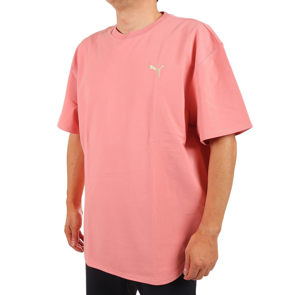 プーマ｜プーマ（PUMA）（メンズ）半袖Tシャツ メンズ SUPER PUMA Tシャツ 671097 24 PNK  スポーツ用品はスーパースポーツゼビオ