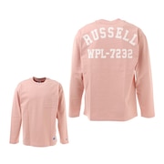 ラッセル（RUSSELL）（メンズ）HIGH/C POCKET 長袖シャツ RBM22ES0002 PNK