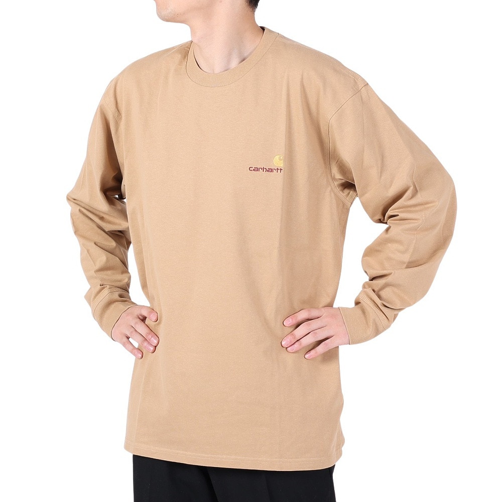 カーハート（CARHARTT）（メンズ）AMERICAN SCRIPT 長袖Tシャツ I02995507EXX22S