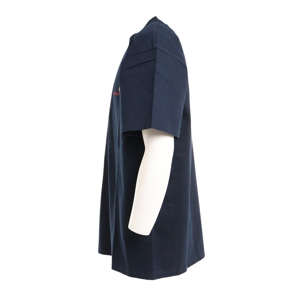 カーハート（CARHARTT）（メンズ）アメリカンスクリプト半袖Tシャツ I0299560NYXX