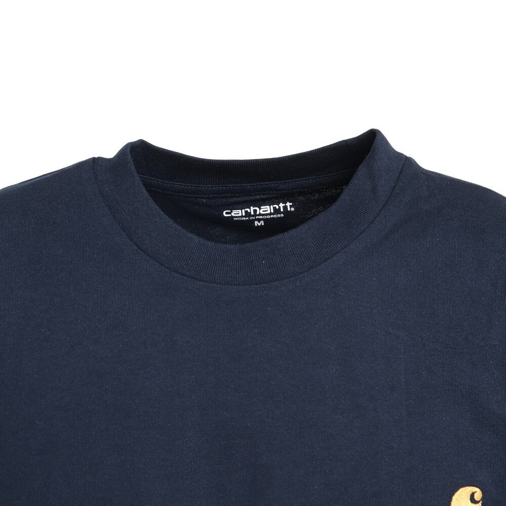 カーハート（CARHARTT）（メンズ）アメリカンスクリプト半袖Tシャツ I0299560NYXX