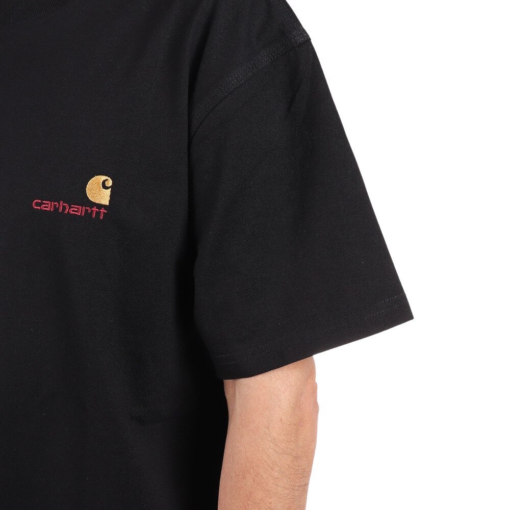 カーハート（CARHARTT）（メンズ）アメリカンスクリプト半袖Tシャツ I02995689XX