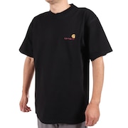 カーハート（CARHARTT）（メンズ）アメリカンスクリプト半袖Tシャツ I02995689XX