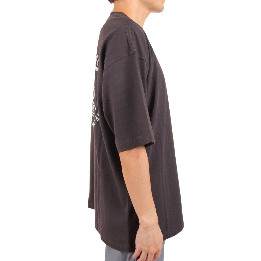 S.A.S（メンズ）半袖プリントTシャツ サーフ SAS2147201-17:CHARCOAL