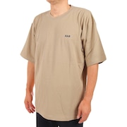 エスエーエス（S.A.S）（メンズ）半袖プリントTシャツ サーフ SAS2147201-20:BEIGE