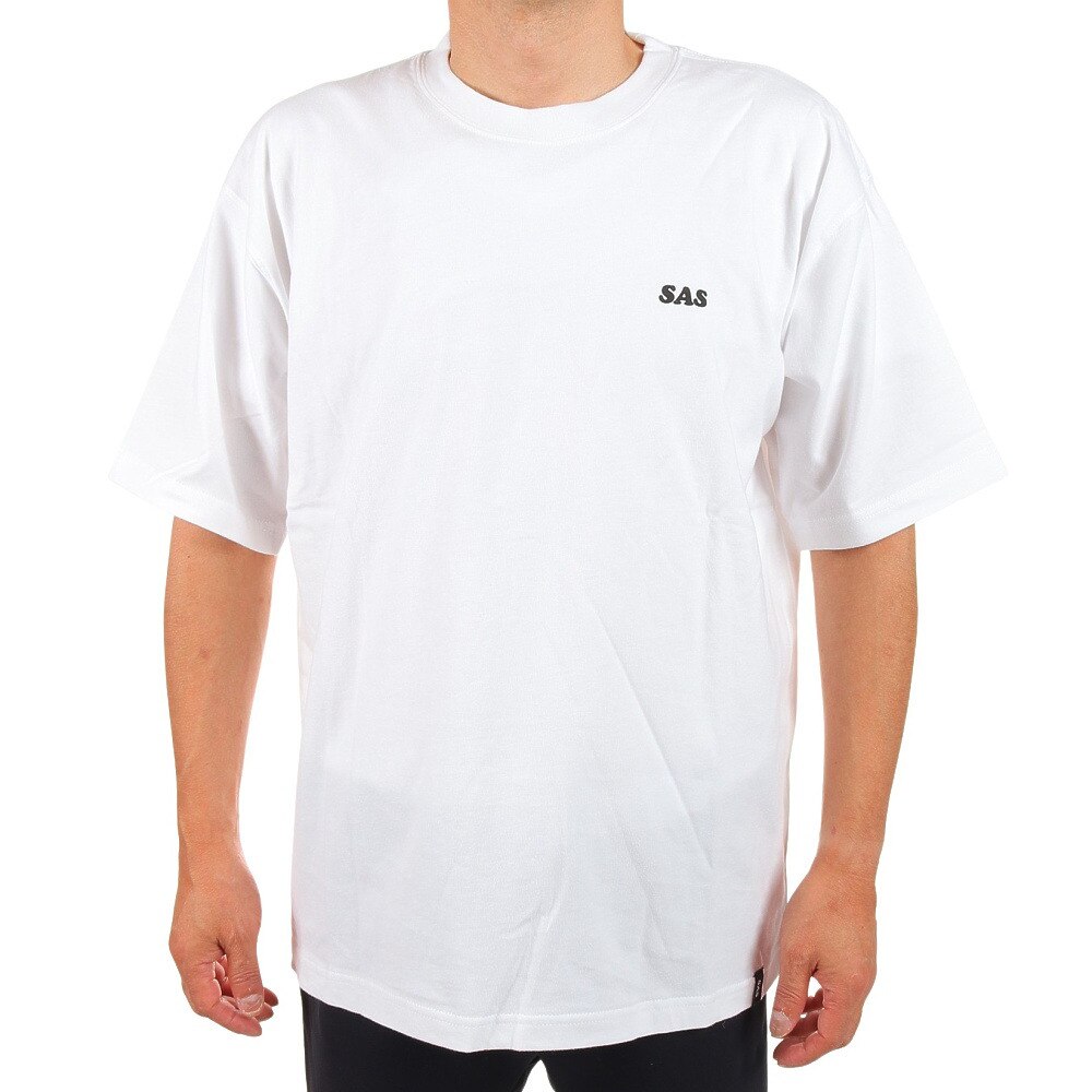 エスエーエス（S.A.S）（メンズ）半袖プリントTシャツ サーフ SAS2147201-5:OFF