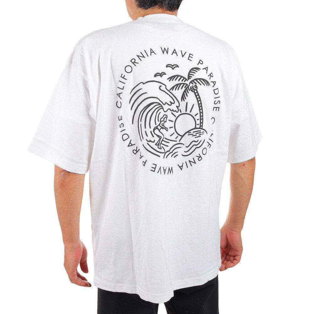 S.A.S（メンズ）半袖プリントTシャツ サーフ SAS2147201-5:OFF