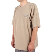エスエーエス（S.A.S）（メンズ）半袖プリントTシャツ LANDSCAPE SAS2147202-20:BEIGE