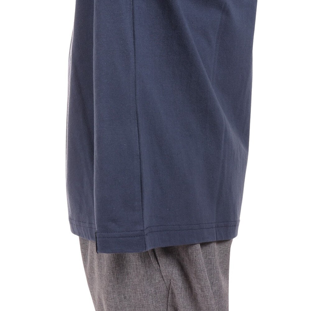 S.A.S（メンズ）半袖プリントTシャツ LANDSCAPE SAS2147202-79:NAVY