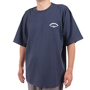 S.A.S(メンズ)半袖プリントTシャツ LANDSCAPE SAS2147202-79:NAVY